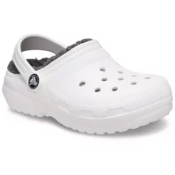 Kids' Crocs Classic Fuzz-Lined Clogs