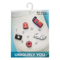 Crocs Girls Vacay 5 Pack Jibbitz