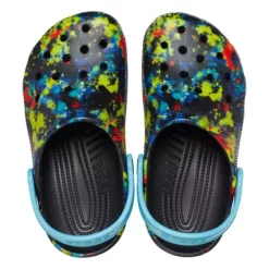 Kids' Crocs Classic Tie Dye Graphic Clogs -K&K Interiors Shop 19144887733 2
