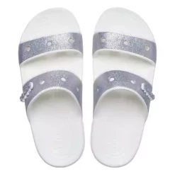 Women's Crocs Classic Glitter Slide Sandals -K&K Interiors Shop 19144893540 3