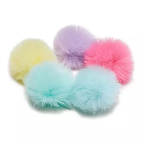Crocs Bright Color Puff Ball 5 Pack Jibbitz 1 Crocs Bright Color Puff Ball 5 Pack Jibbitz