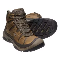 Men's KEEN Circadia Mid Waterproof Hiking Boots -K&K Interiors Shop 19520806048 5