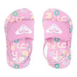 Toddler Girls' Roxy Finn Slide Sandals 6 Toddler Girls' Roxy Finn Slide Sandals -K&K Interiors Shop 19571875430 2