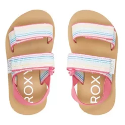 Toddler Girls' Roxy Cage Slide Sandals 6 Toddler Girls' Roxy Cage Slide Sandals -K&K Interiors Shop 19571875648 2