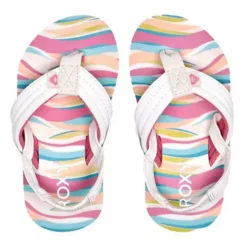 Toddler Girls' Roxy Vista Loreto Flip Flop Sandals -K&K Interiors Shop 19571875756 2