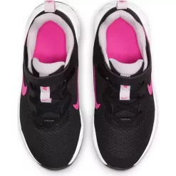 Girls' Nike Revolution 6 Hook N Loop Running Shoes -K&K Interiors Shop 19587030815 2