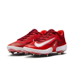 Men's Nike Alpha Huarache Elite 4 Low Metal Baseball Cleats -K&K Interiors Shop 19615185401 1