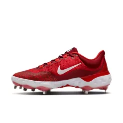 Men's Nike Alpha Huarache Elite 4 Low Metal Baseball Cleats -K&K Interiors Shop 19615185401 3