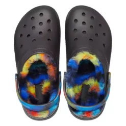 Crocs Kids Classic Lined Spray Dye Clog -K&K Interiors Shop 19626514839 2