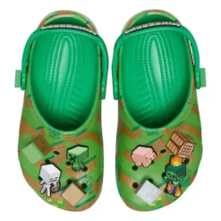 Kid's Crocs Classic Minecraft Clogs -K&K Interiors Shop 19626529462 2