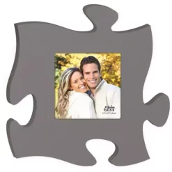 P GRAHAM DUNN P. Graham Dunn Grey Puzzle Photo Frame