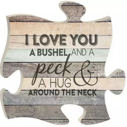 P GRAHAM DUNN P. Graham Dunn I Love You Puzzle Plaque 1 P GRAHAM DUNN P. Graham Dunn I Love You Puzzle Plaque