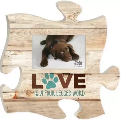 P GRAHAM DUNN P. Graham Dunn Four Legged Word Puzzle Photo Frame