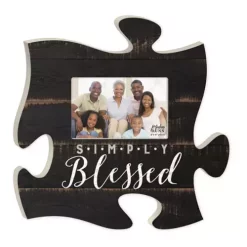 P GRAHAM DUNN P. Graham Dunn Simply Blessed Puzzle Photo Frame