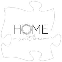 P GRAHAM DUNN P. Graham Dunn Home Sweet Home Mini Puzzle Piece Wall Art