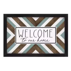 P GRAHAM DUNN P. Graham Dunn Welcome To Our Home Framed Art