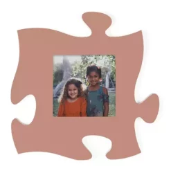 P GRAHAM DUNN P. Graham Dunn Rose Frame Puzzle Piece Wall Art