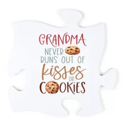 P GRAHAM DUNN P. Graham Dunn Grandma Never Runs Out Of Kisses And Cookies Puzzle Piece Wall Art