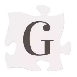 P Graham Dunn Letter G Puzzle Piece