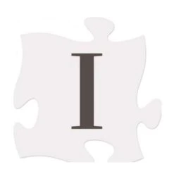 P Graham Dunn Letter I Puzzle Piece