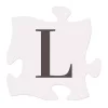 P Graham Dunn Letter L Puzzle Piece