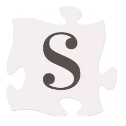 P Graham Dunn Letter S Puzzle Piece