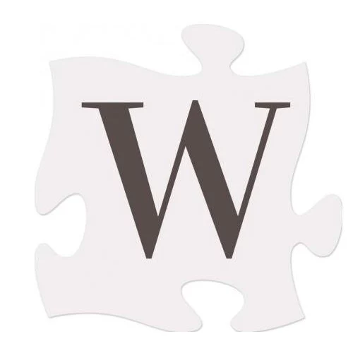 P Graham Dunn Letter W Puzzle Piece 1 P Graham Dunn Letter W Puzzle Piece