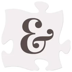 P Graham Dunn Ampersand Puzzle Wallart