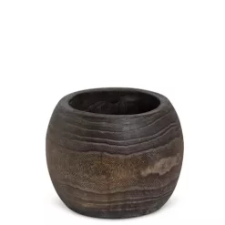 K&K Interiors Paulownia Wood Pot