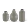 K&K Interiors Green Matte Small Metal Vase