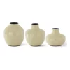 K&K Interiors Enameled Metal Vases