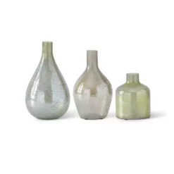 K&K Interiors Antique Matte Glass Vase