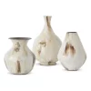 K&K Interiors Enameled Metal Watercolor Vases