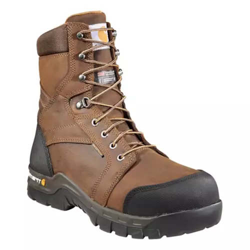 Men's Carhartt Rugged Flex 8" Composite Toe Waterproof Insulated Work Boots 1 Men's Carhartt Rugged Flex 8" Composite Toe Waterproof Insulated Work Boots